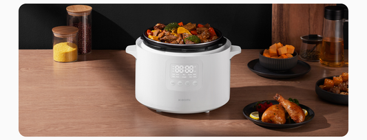 Daugiafunkcinis greitpuodis „Xiaomi Electric Pressure Cooker 4.8L“ taupo laiką ir nervus