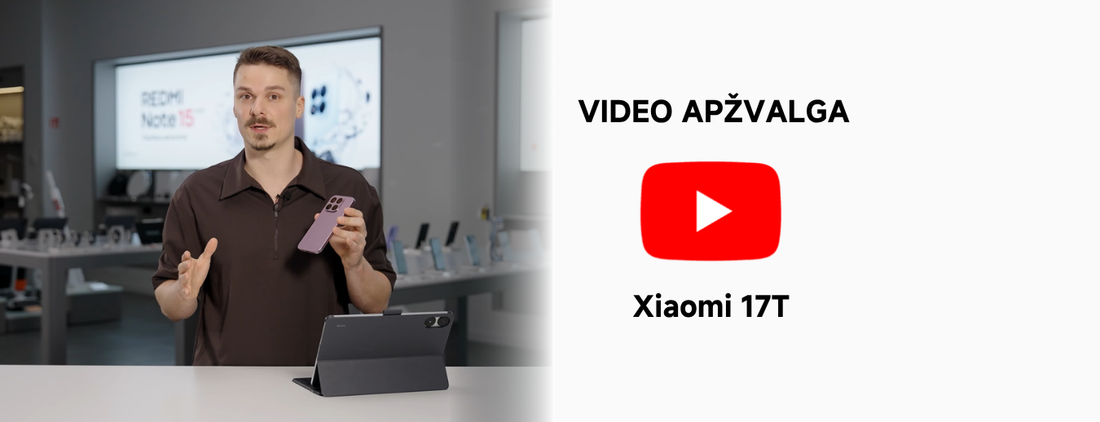 Xiaomi 17T apžvalga