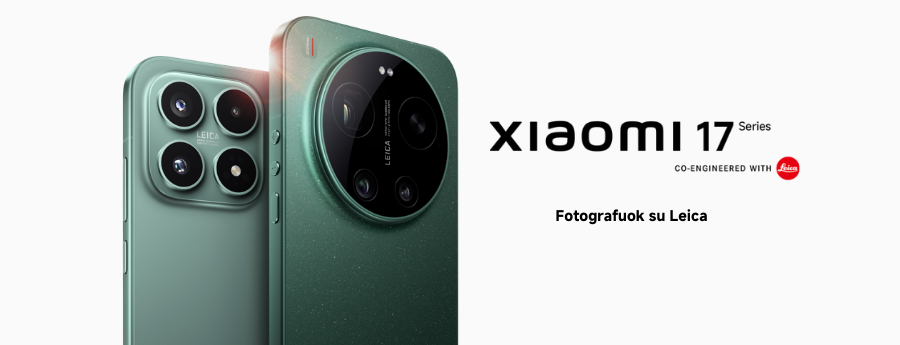 Naujoji Xiaomi 17 serija. Naujas mobilios fotografijos lygis.