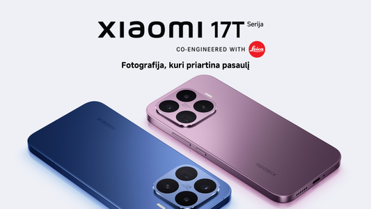 Naujoji Xiaomi 17T serija