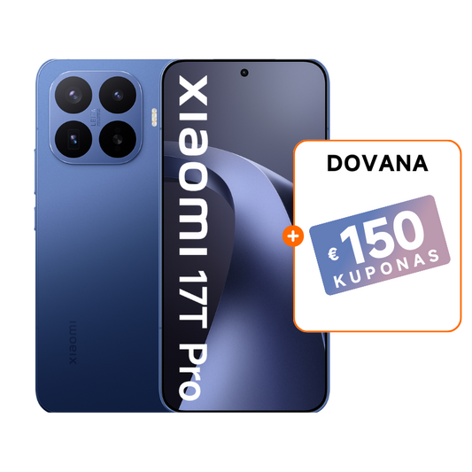 Xiaomi 17T Pro 512GB + Kuponas