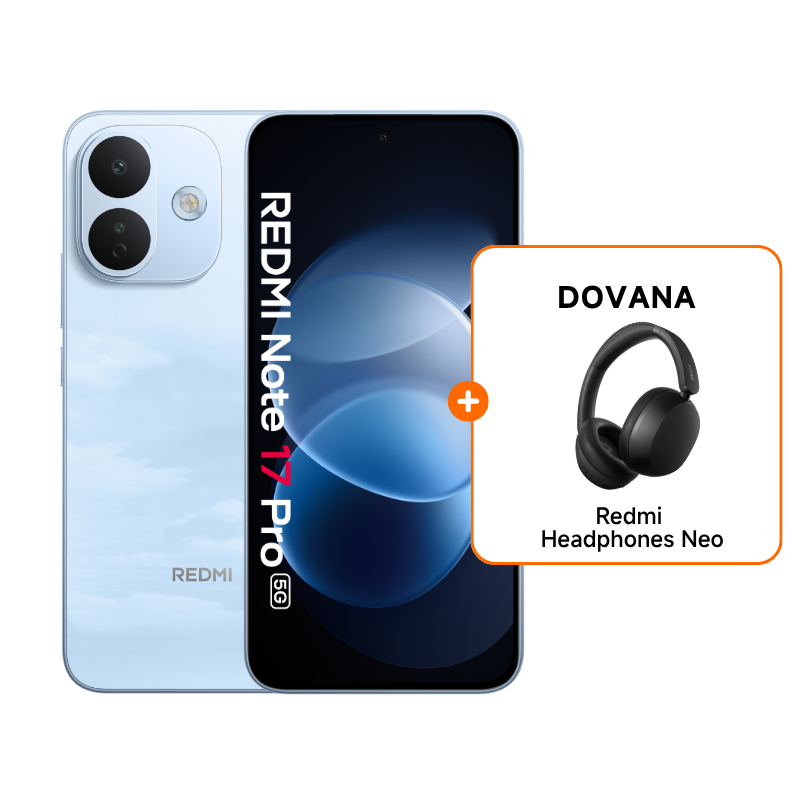 Redmi Note 17 Pro 5G + Ausinės