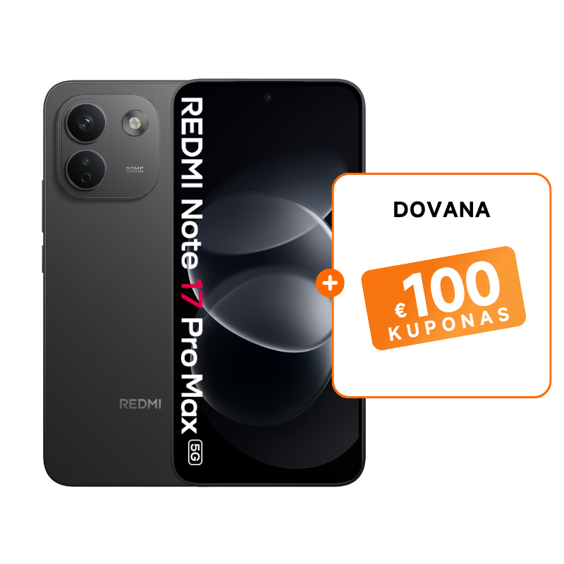 Redmi Note 17 Pro Max 5G + Kuponas