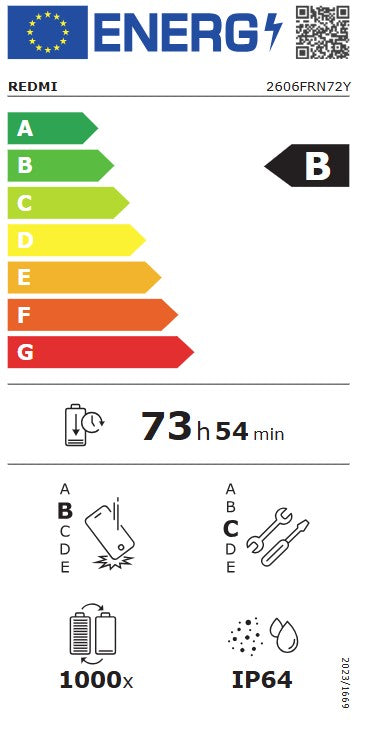 Spustelėkite, jei norite peržiūrėti energijos vartojimo efektyvumo etiketę