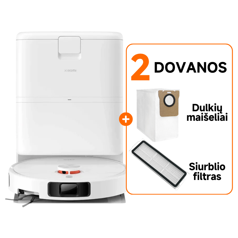 Xiaomi Robot Vacuum H50 Pro + priedai