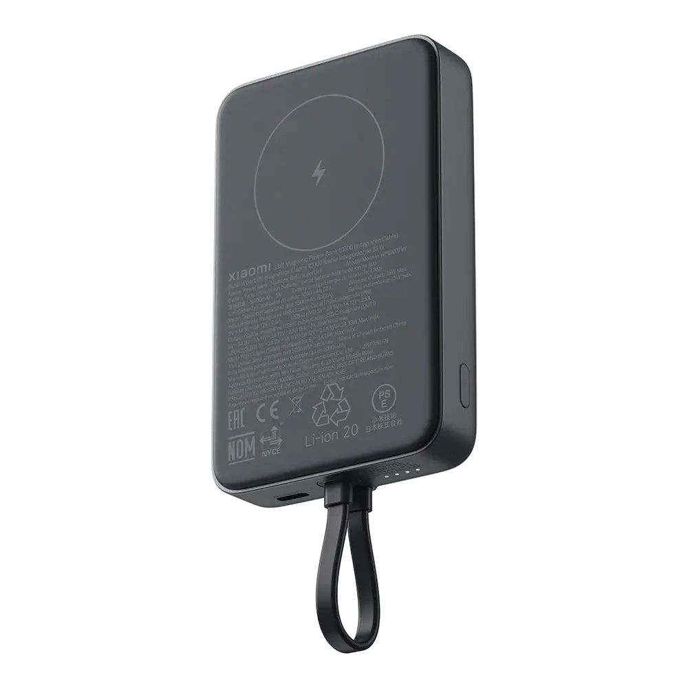 Xiaomi 33W Magnetic Power Bank 10000mAh (Integruotas kabelis)